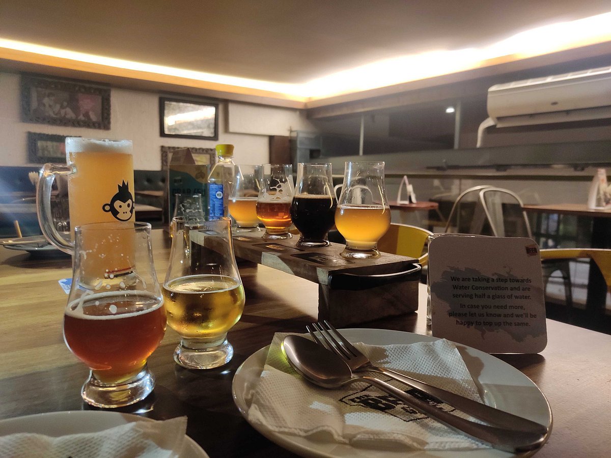 | Tasting craft beers